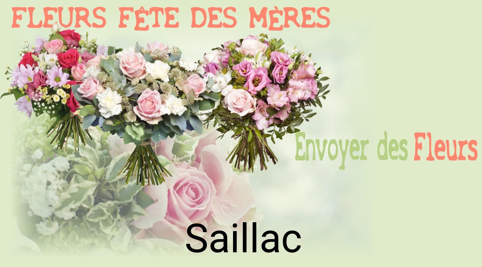 Bouquet de Fête des Mères livré à Saillac